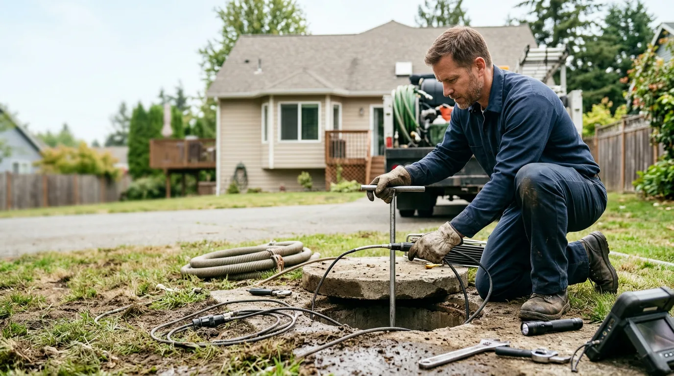Septic Tank Pumping in Raymond, WA